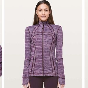 🍋Lululemon Define Jacket, Edged Stripe Jacquard, Sz 6